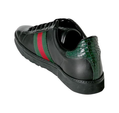 black gucci shoe|authentic gucci shoes.